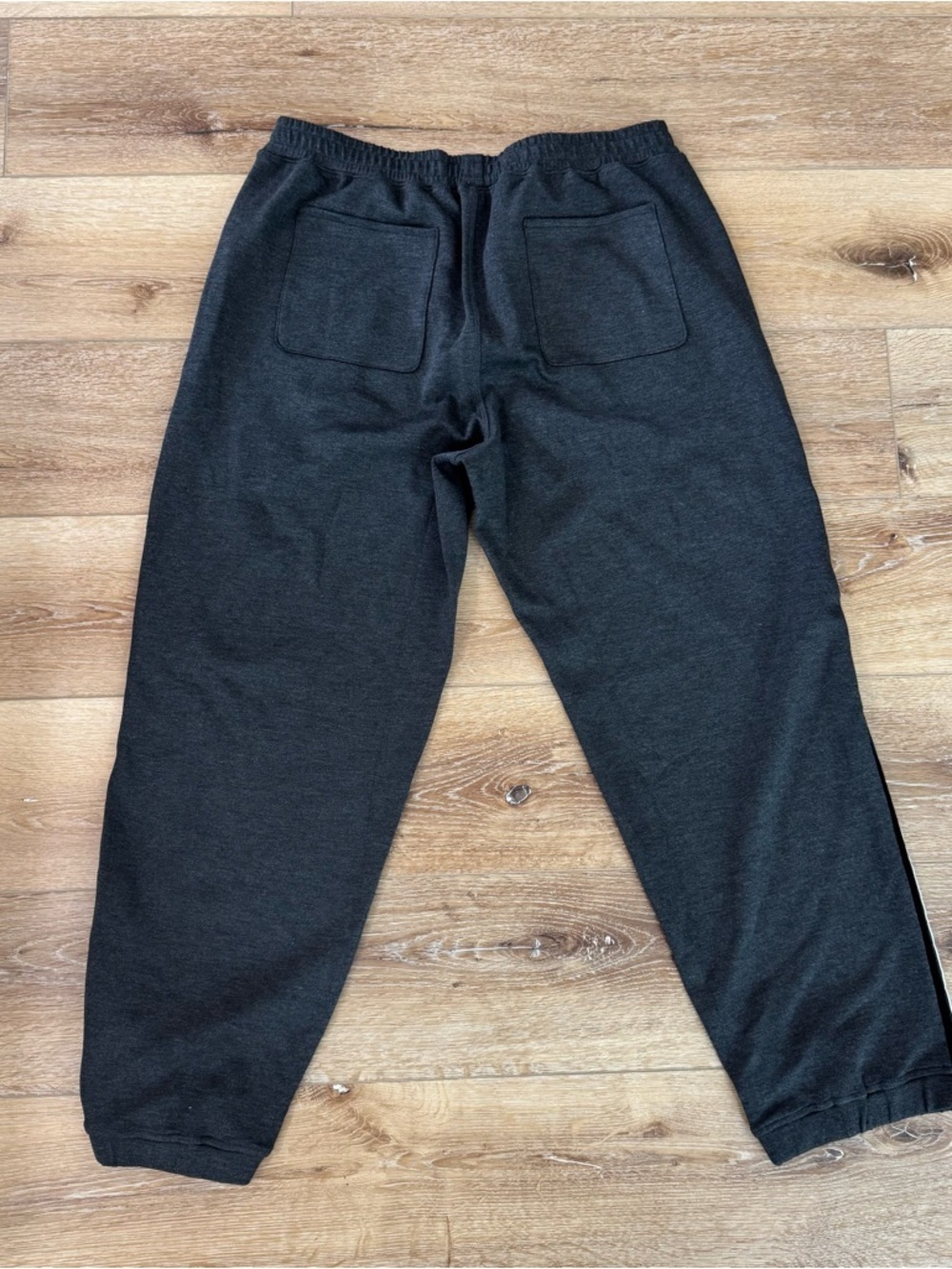 J.Crew Women’s Heather Charcoal Scuba-Knit Jogger Pant w/ Velvet Trim Sz XL NWT - Picture 8 of 8